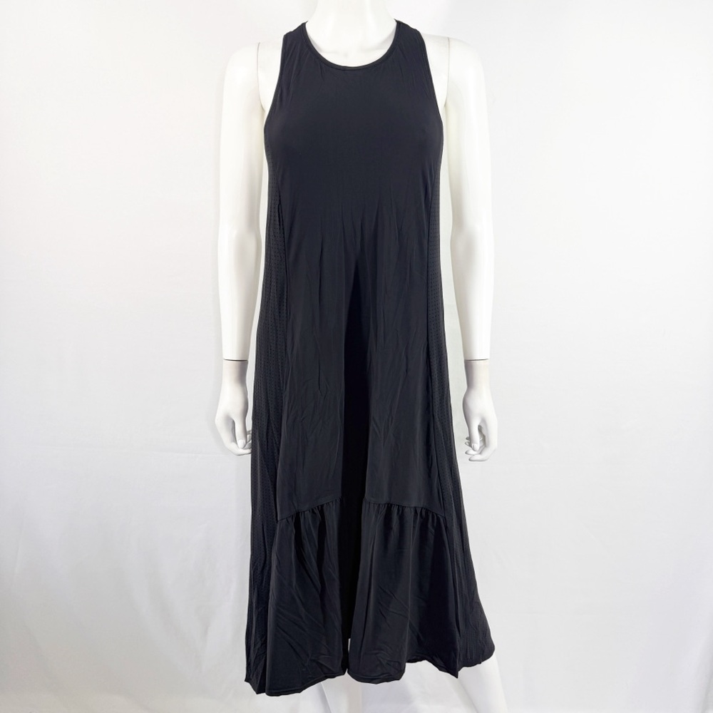 Sweaty Betty Explorer Ace Midi Dress Black Size XS Casual Travel Lightweight
